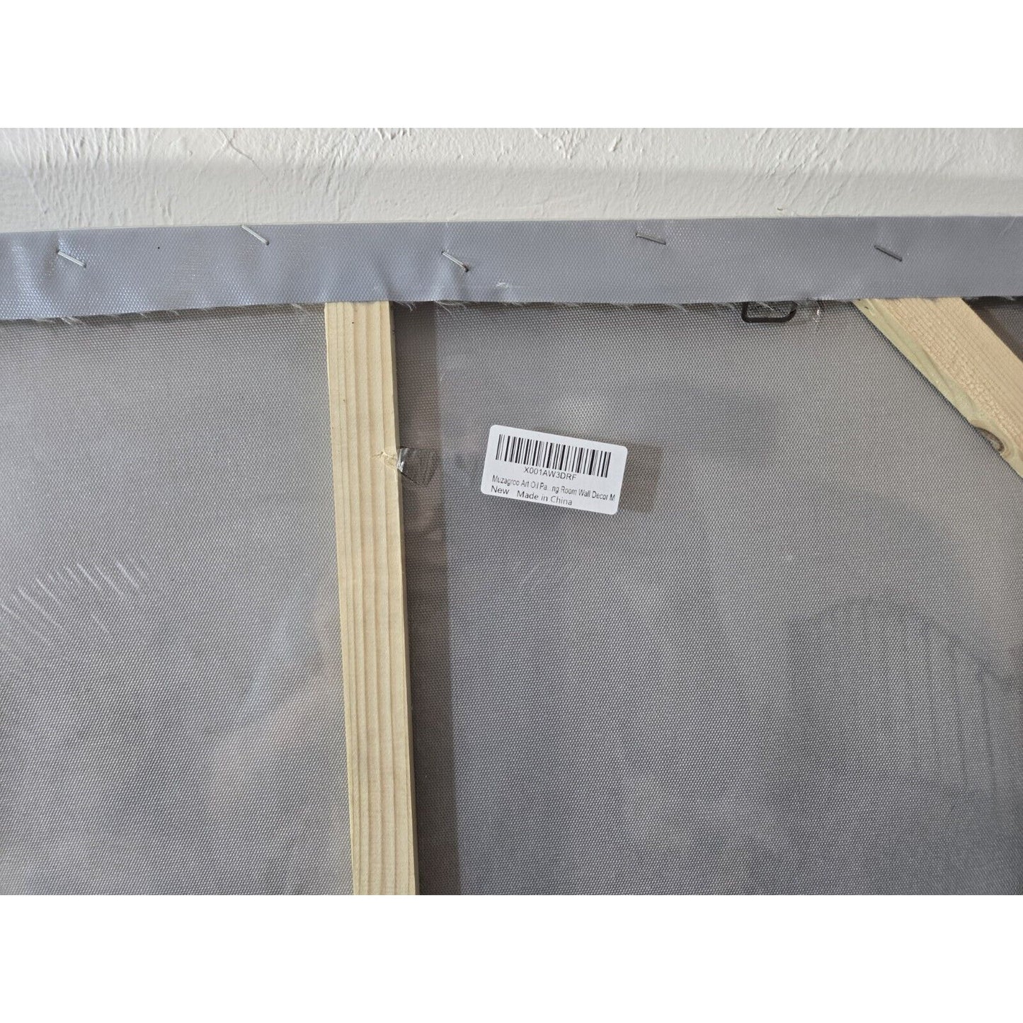 Monkey Art Oil Painting on Canvas Hand Painted 24 X 20" NOS