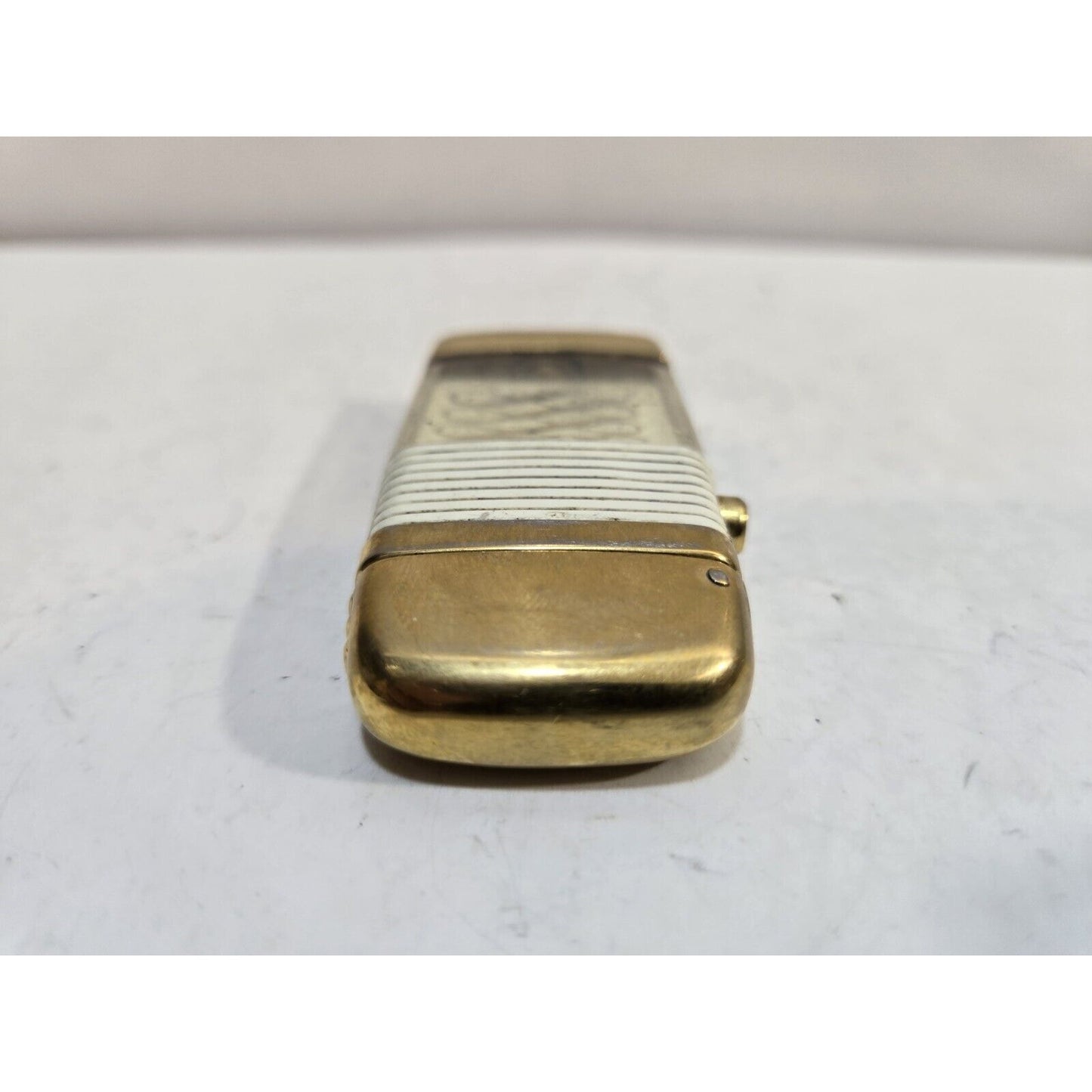 Working Vintage Scripto Vu INFINITY SWIRL Lighter 7025/29