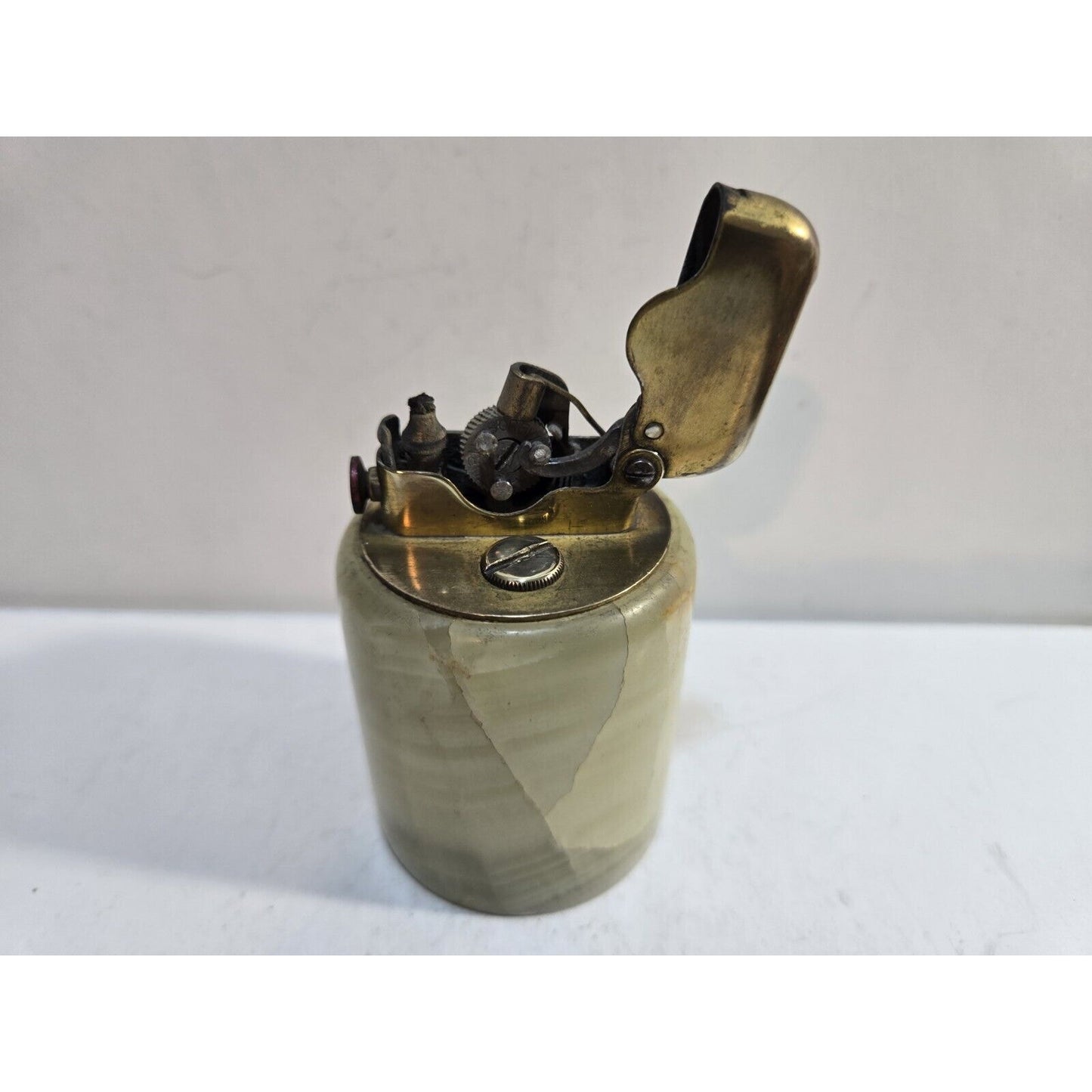 Working Vintage Thorens Marble Base Table Lighter Single Claw 7605/40