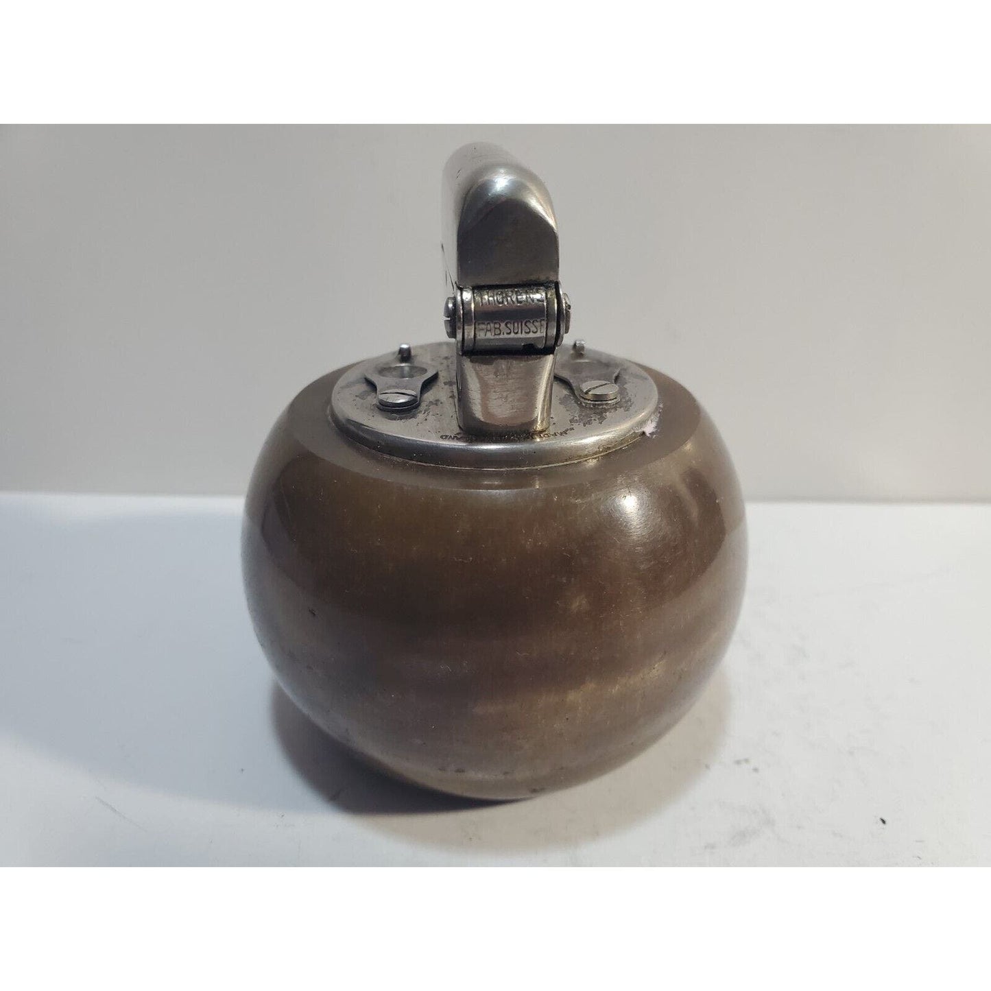 Working Vintage Thorens Marble Base Table Lighter Double Claw 6773/40