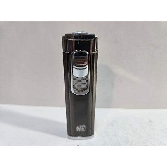 Working COLIBRI TORCH Silver & Gray LIGHTER 6935/36