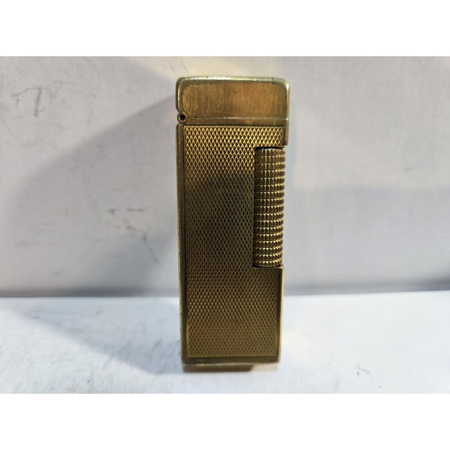 Working Vintage DUNHILL Rollagas Lighter Gold Tone SWISS MADE, 7077/37