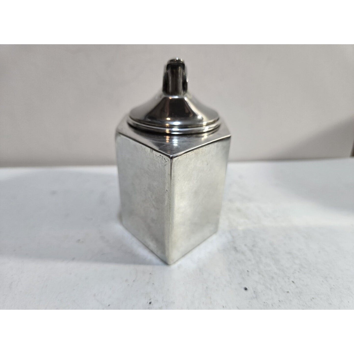 Working VINTAGE BLACK, STARR, GORHAM STERLING SILVER TABLE EVANS LIGHTER 7494/13