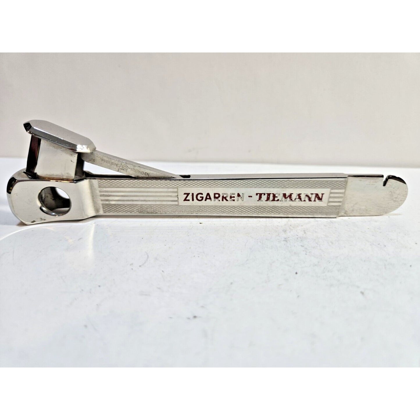 Vintage Cigar Cutter Solingen Germany ZAGAREEN TIEMANN 7114/6