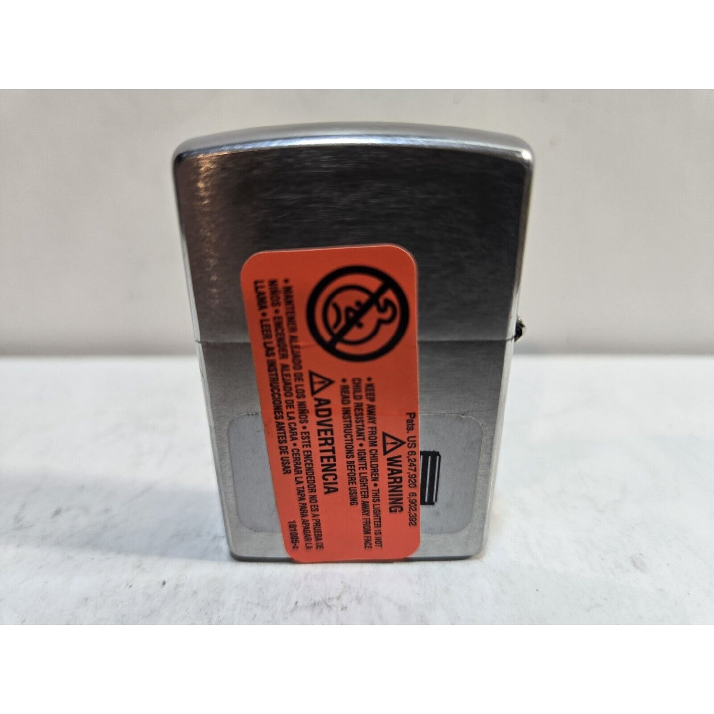 Working Vintage Bacardi Rum “Bat” Zippo Lighter 7663/33