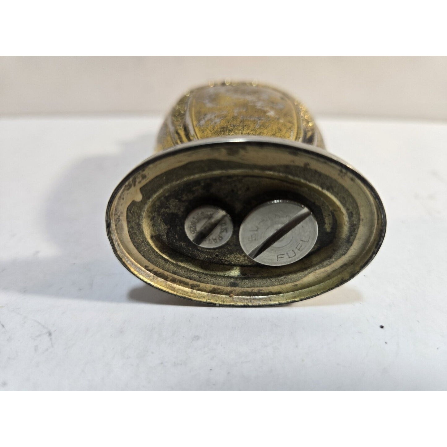 Vintage Working Good Tone EVANS Table Lighter / USA 7680/13