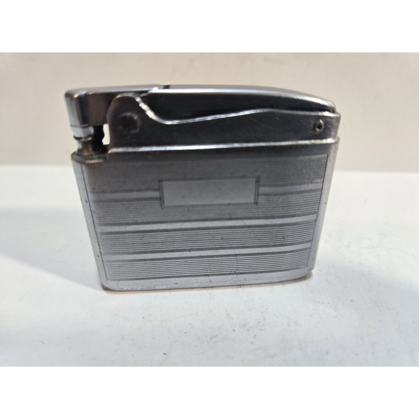 Vintage Working Ronson ADONIS Silver Tone Lighter 6873/26