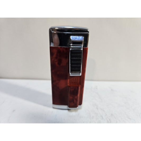 WORKING COLIBRI Torch Silver & Brown Tone LIGHTER 6976/36