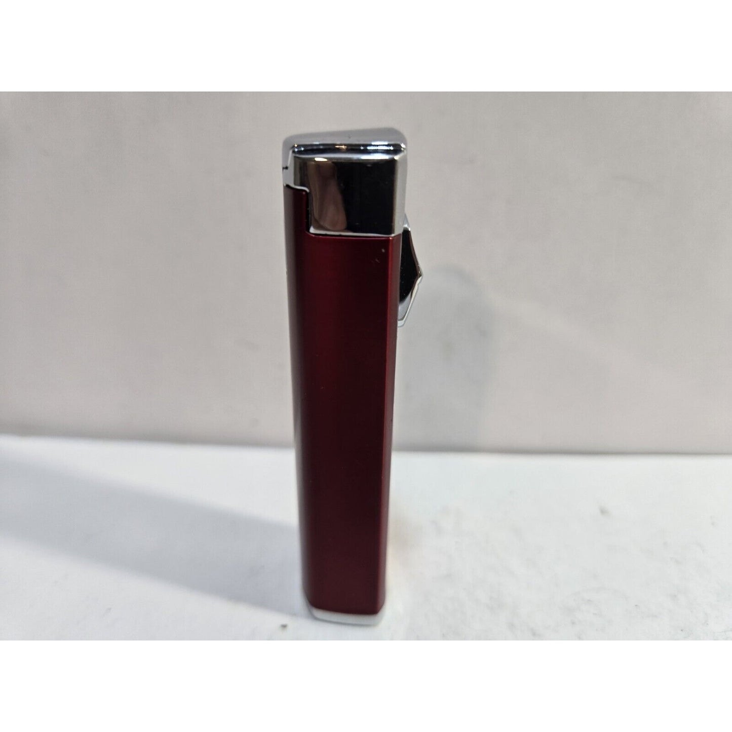 Working COLIBRI TORCH Red & Silver Tone LIGHTER 6924/36