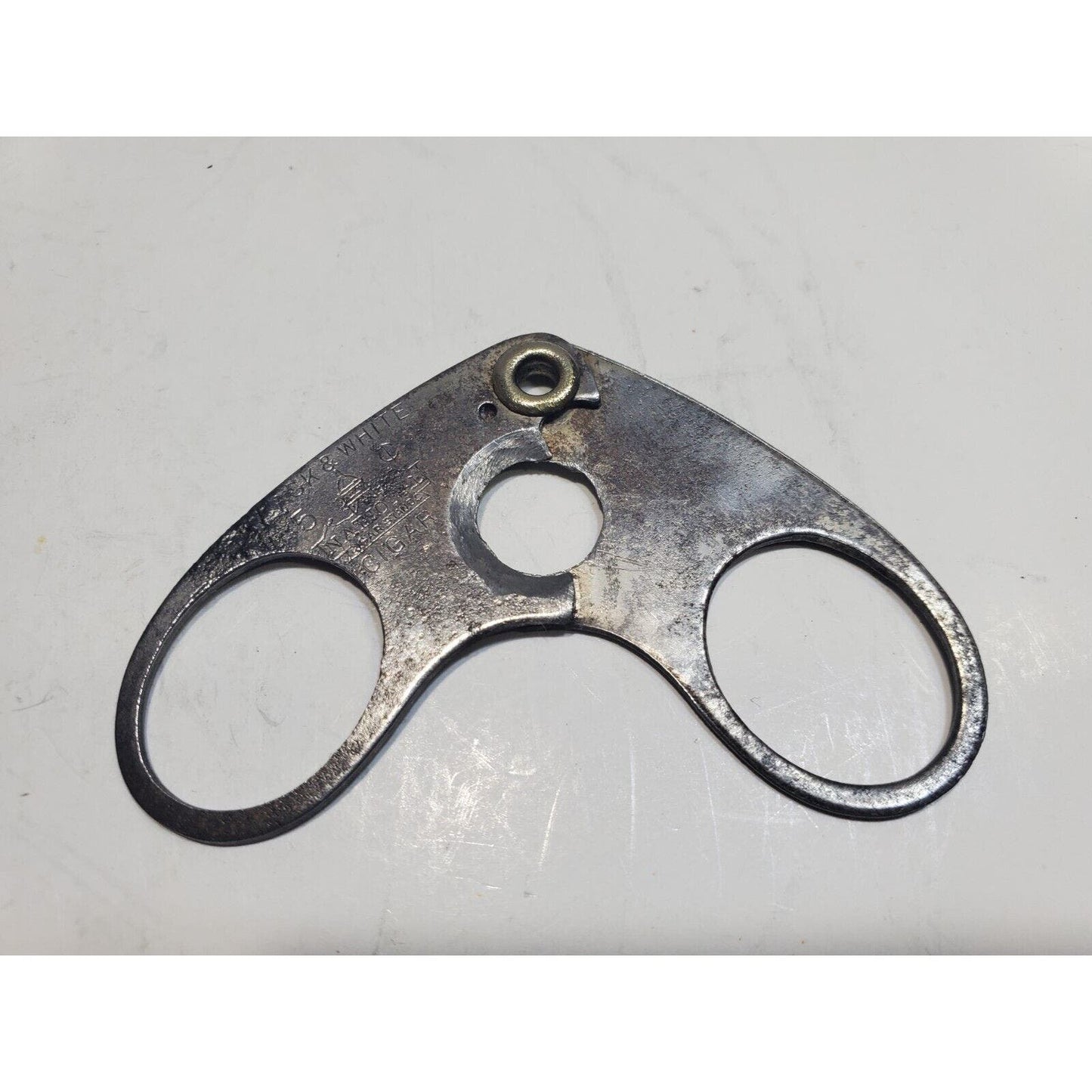 NATIONAL 5 cent CIGAR Black & White POCKET CIGAR CUTTER 6340/6