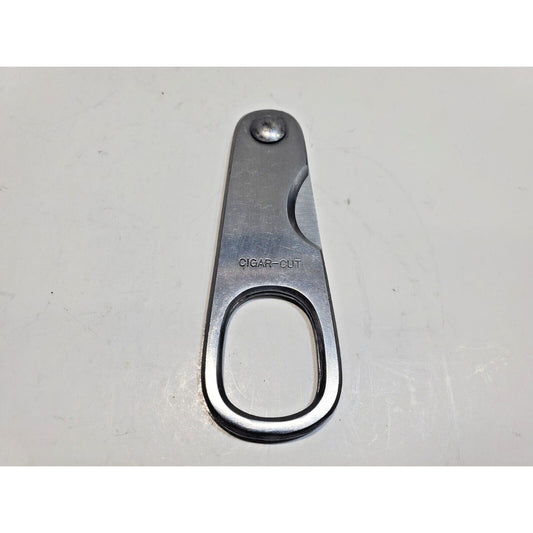 Vintage 1970s Kondo Cigar-Cut Seki Japan Stainless Folding Knife Cigar Cutter