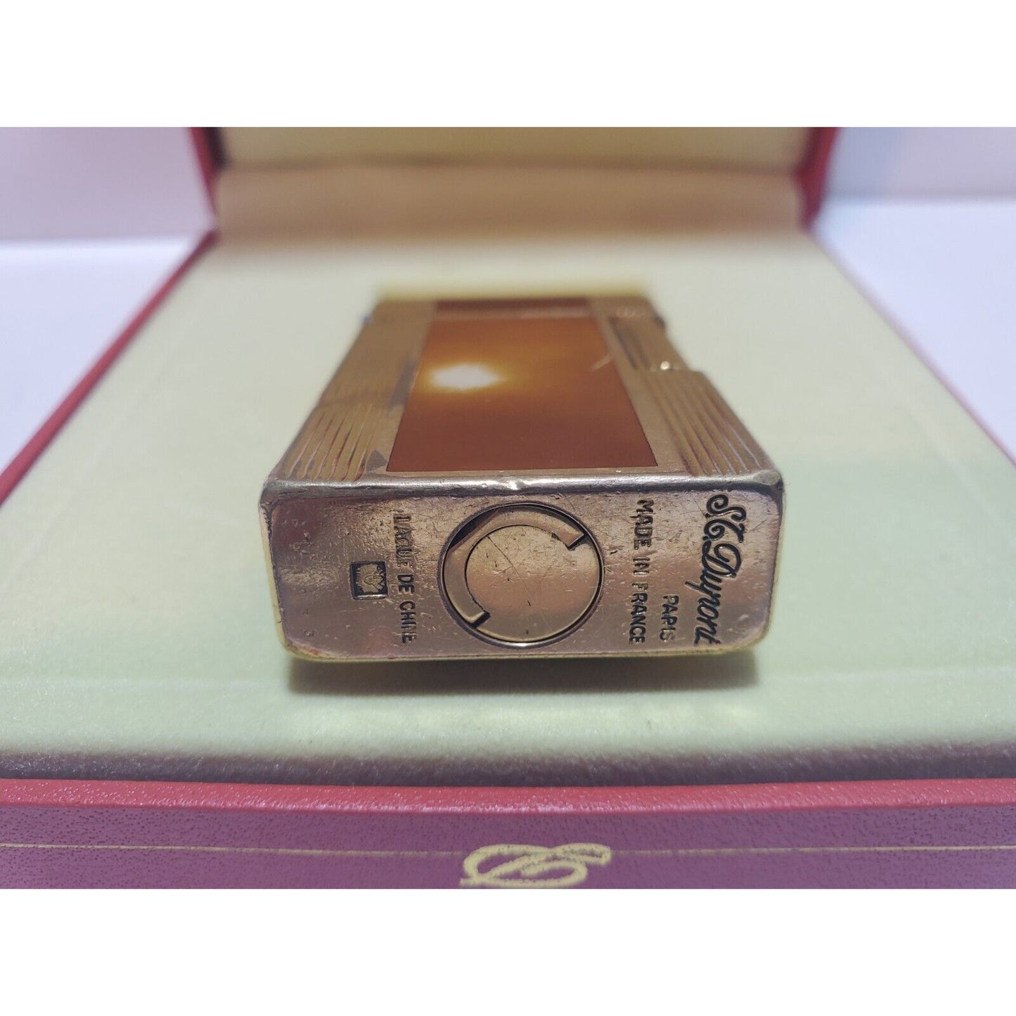 Vintage ST Dupont Lighter, Line 1 Large, Laque De Chine 6888/37