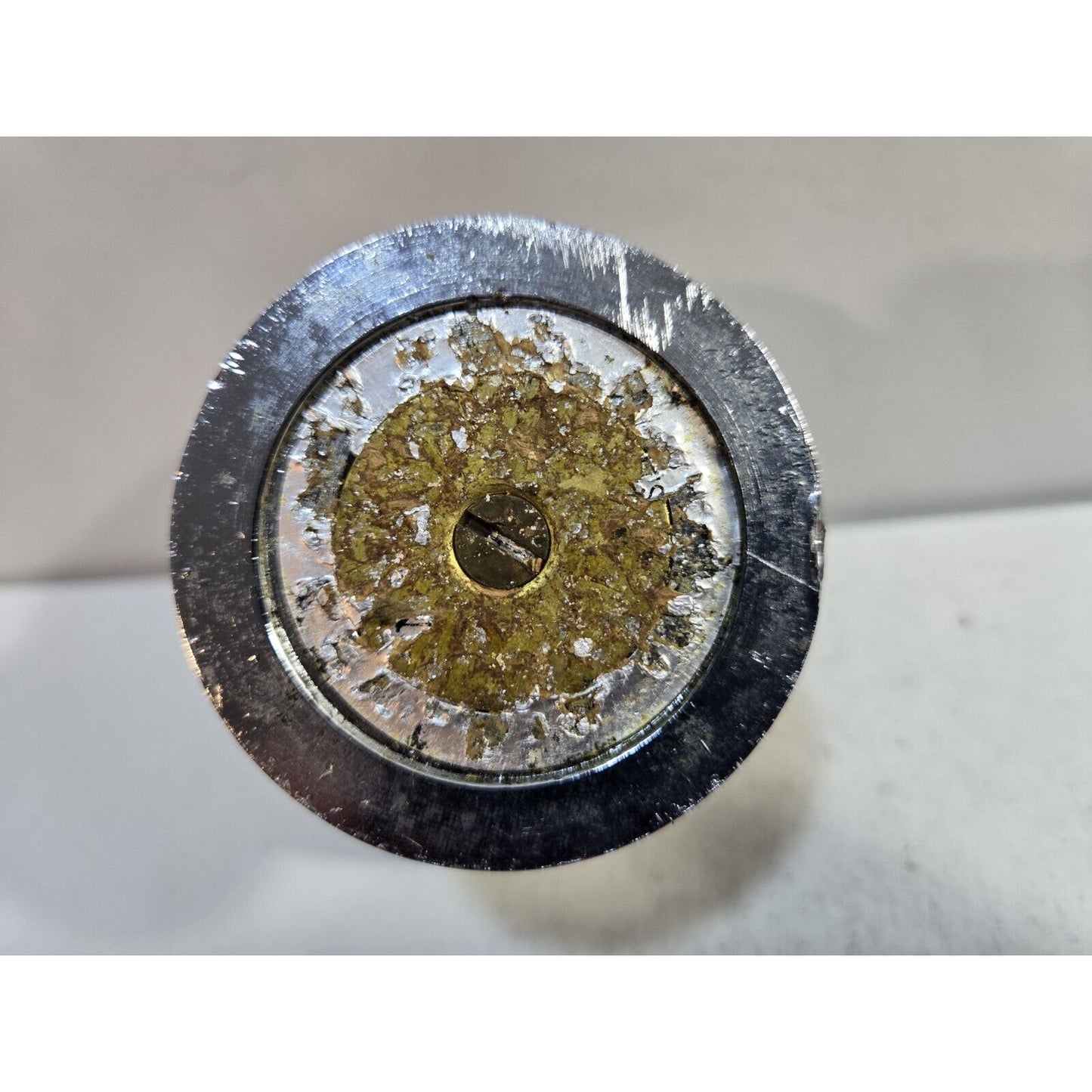 Working Ronson Nordic Varaflame Table Lighter Glass Chrome Silver Metal 7282/13