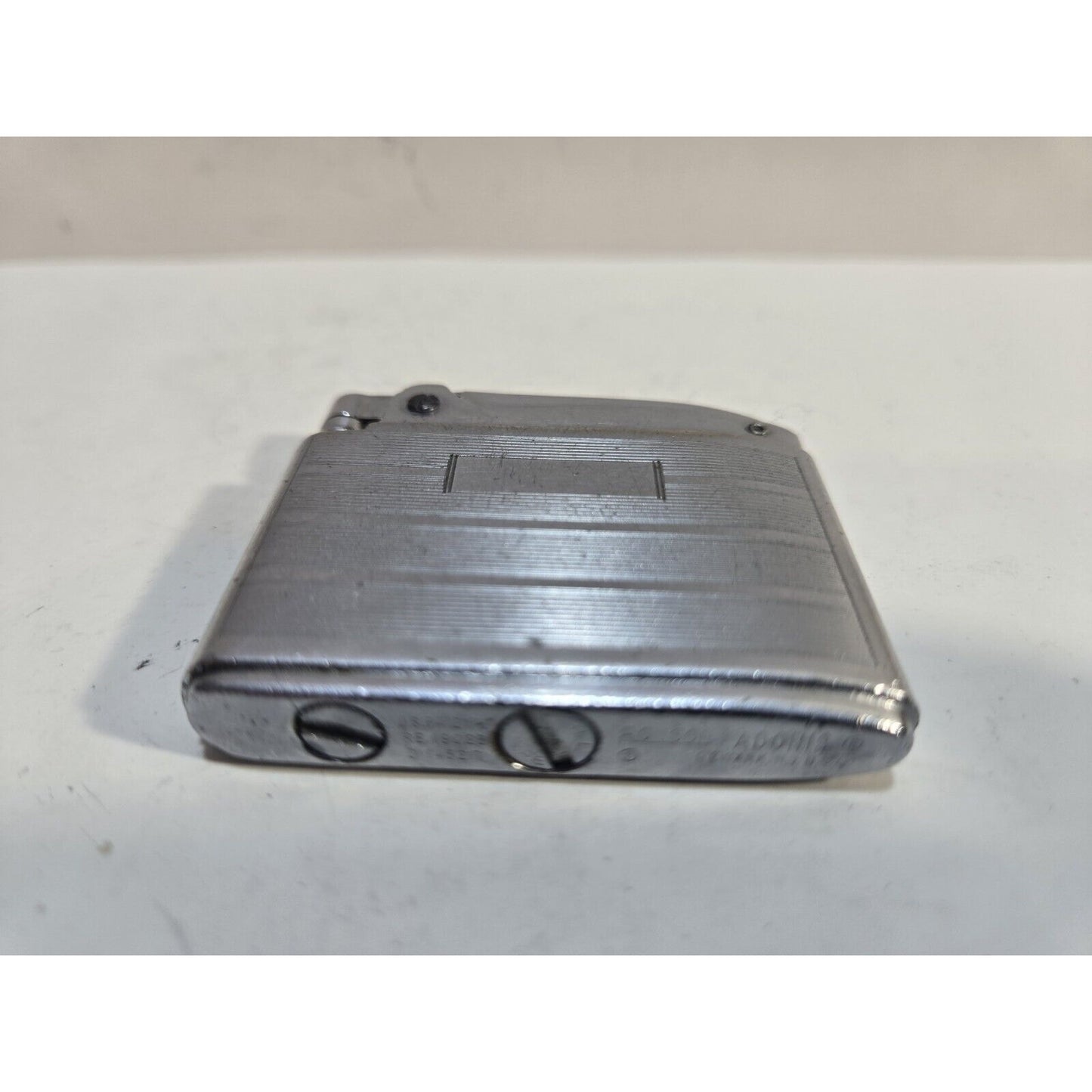 Vintage Working Ronson ADONIS Silver Tone Lighter 6873/26