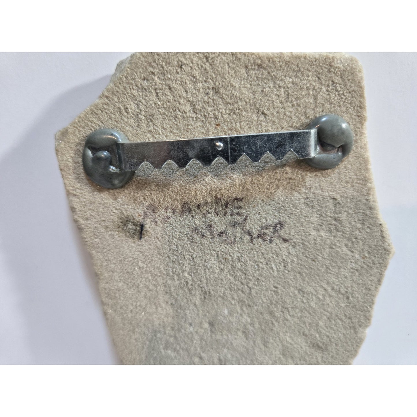 GERONIMO's WIFE & CHILD Al Peyron Apache Mother Tile Print Native American 1993