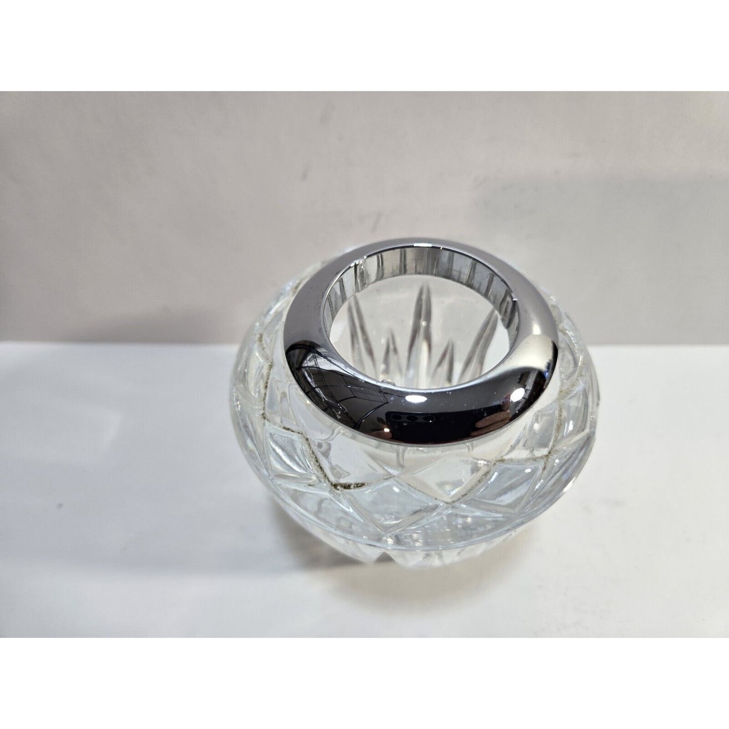 Vintage Heavy Crystal Cigarette Holder 3 1/2" 6841/40