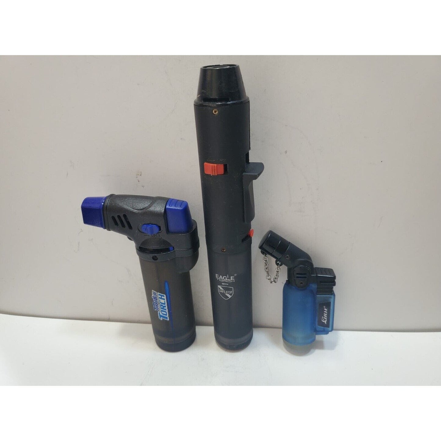 Lot Of 3 Vintage Working Torch Lighters, LOT OF 3 6303/35