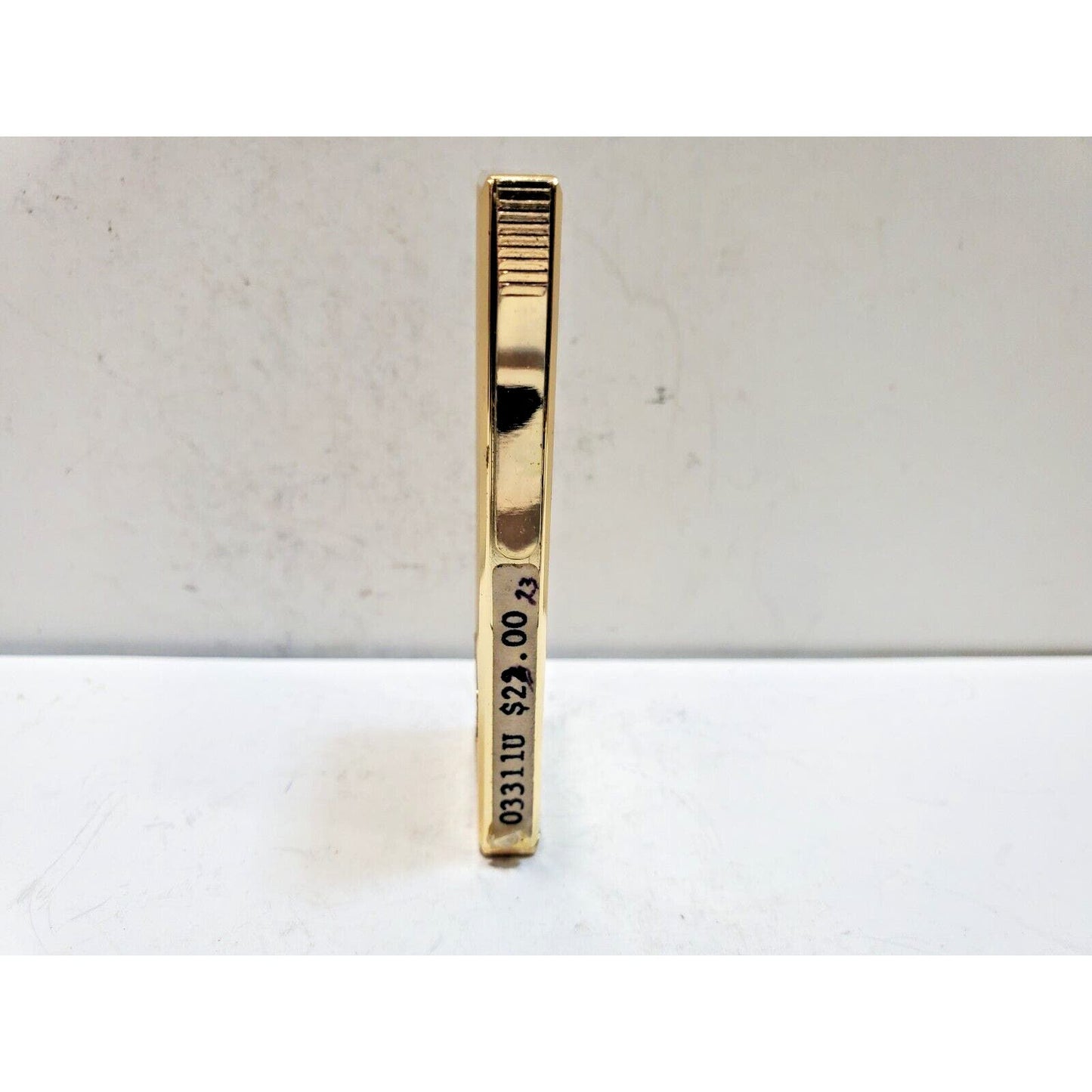 NOS Working Vintage BATTAT Gold Tone Lighter 6417/34