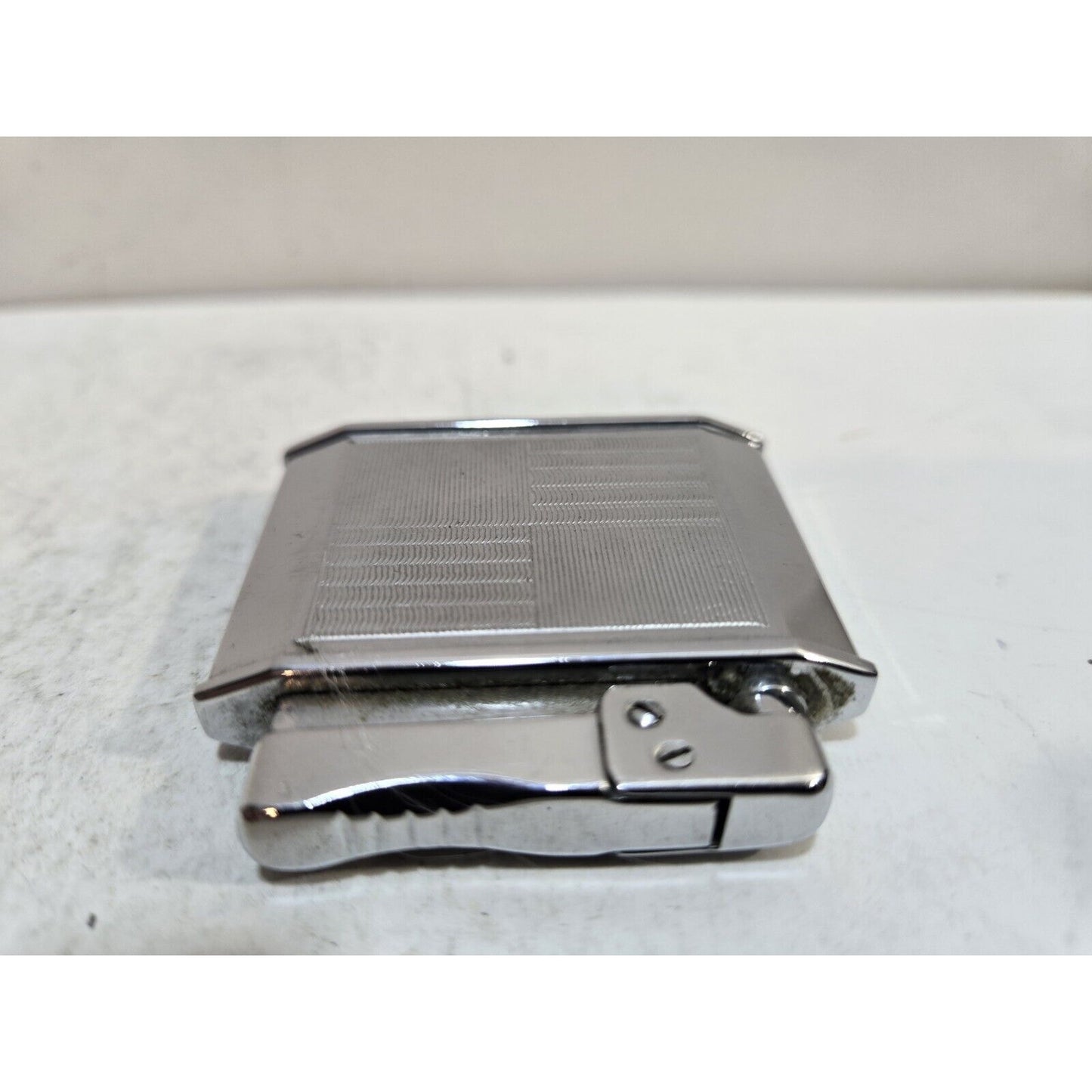 Vintage Working ROGERS Lighter Silver 7437/32