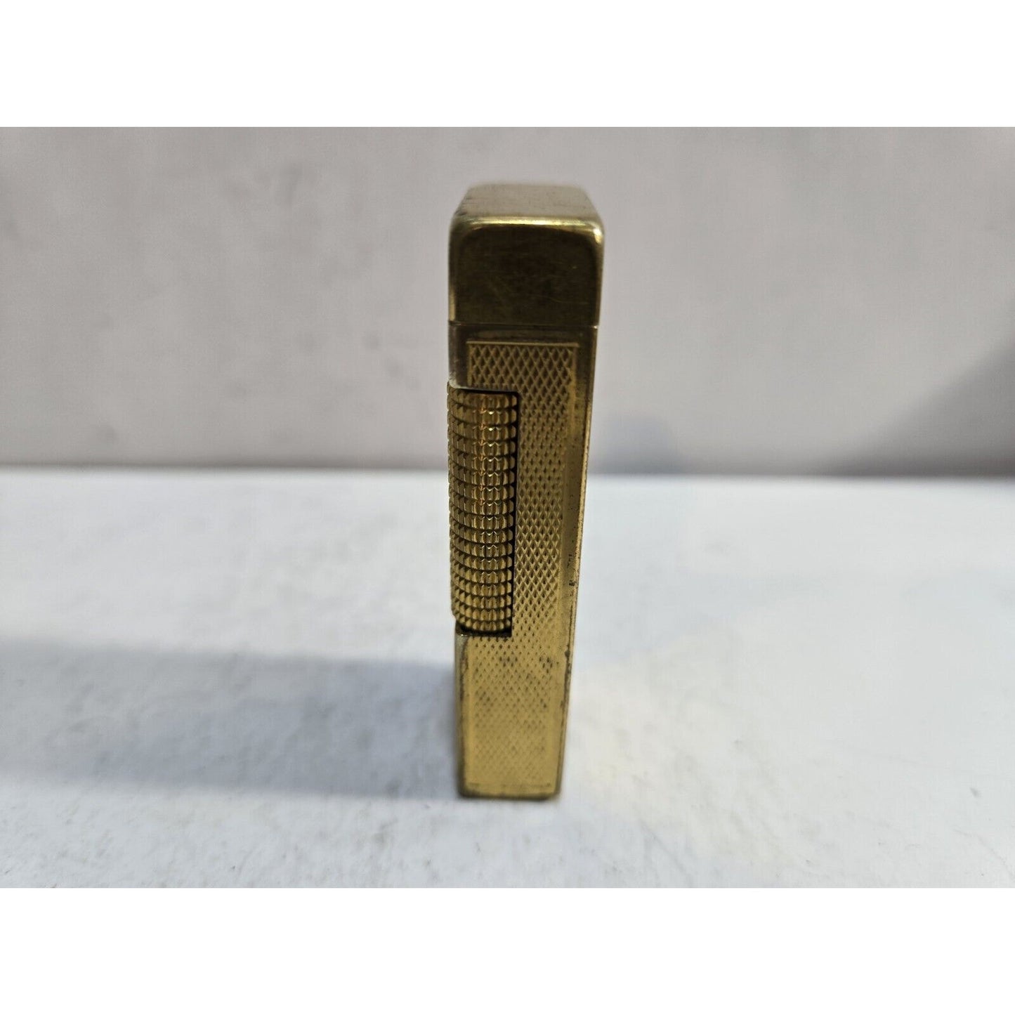 Working Vintage DUNHILL Rollagas Lighter Gold Tone SWISS MADE, 7077/37