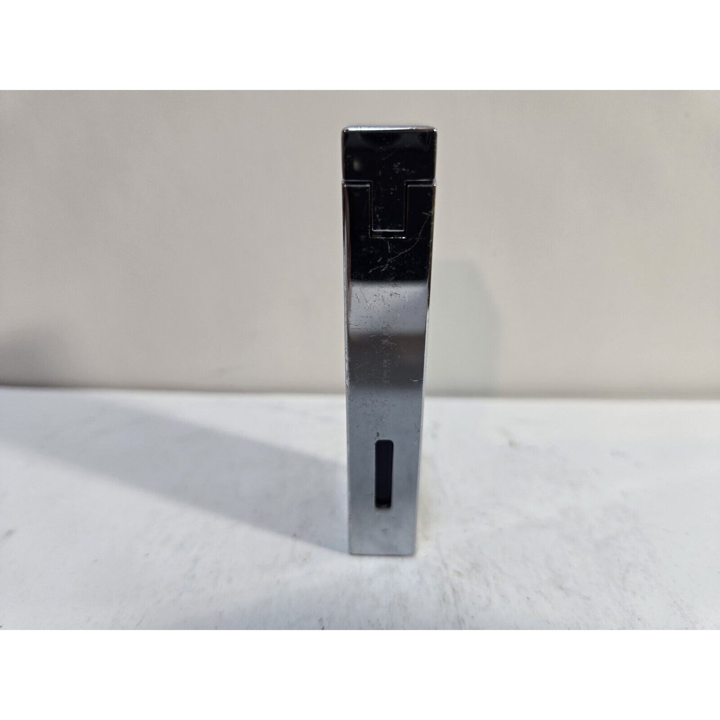 WORKING COLIBRI TORCH Silver & Black Enamel LIGHTER 697436