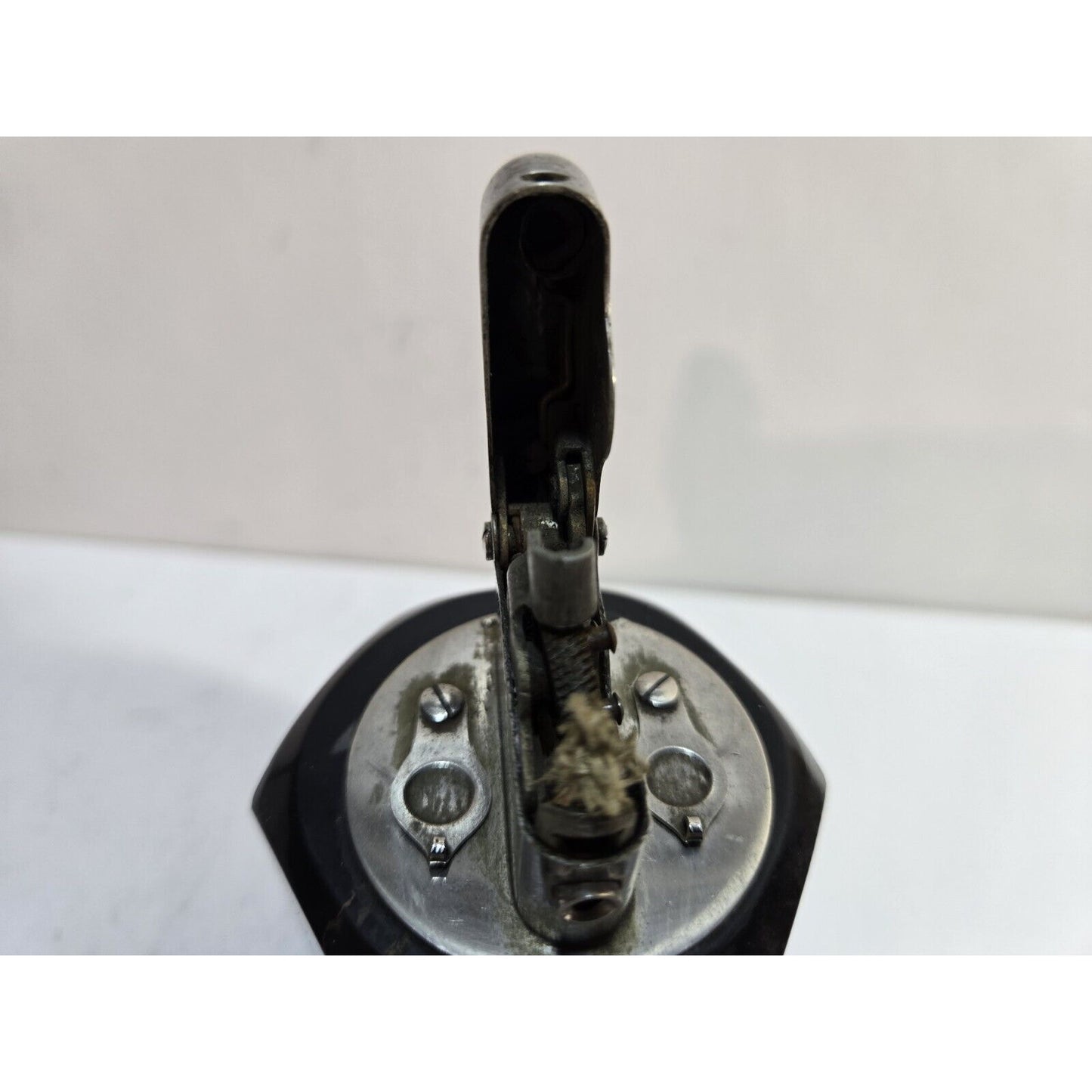 Working Vintage Thorens Black Marble Base Table Lighter Single Claw 6805/40