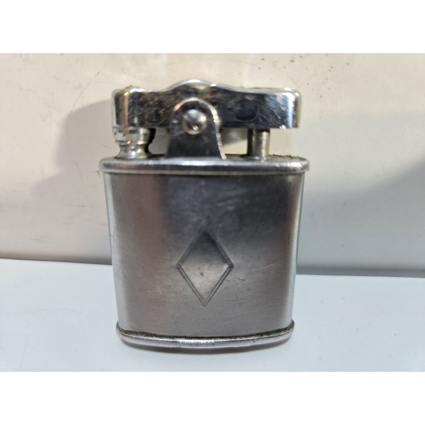 VINTAGE WORKING RONSON PRINCESS De- Light Silver Tone LIGHTERS 6836/26