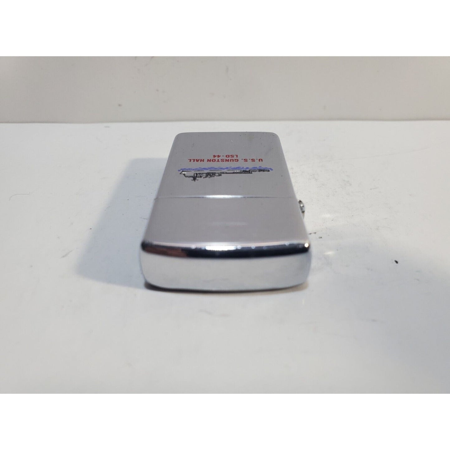 Vintage Working Zippo Lighter USS Gunston Hall LSD-44 6781/33