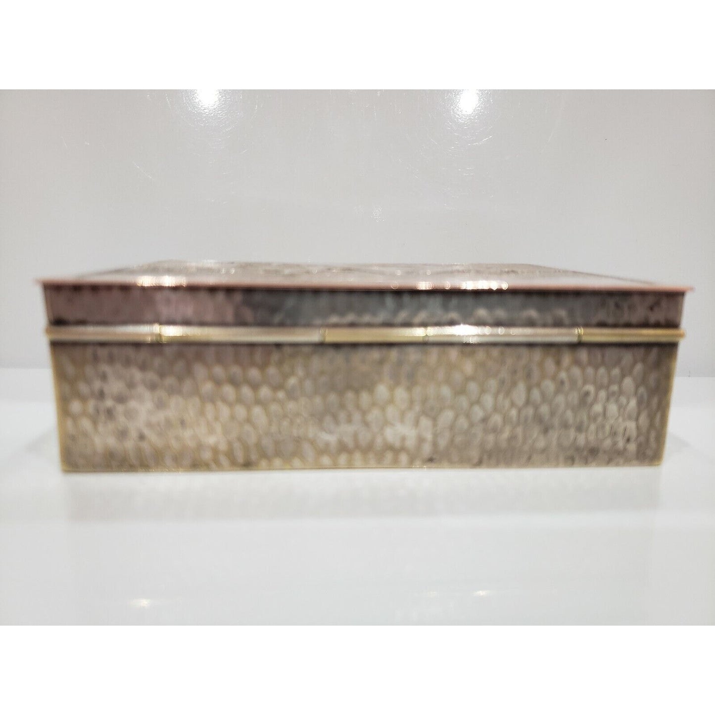 Engraved Silver Cigarette Case / Humidor, Morgan Co, Germany 383/17