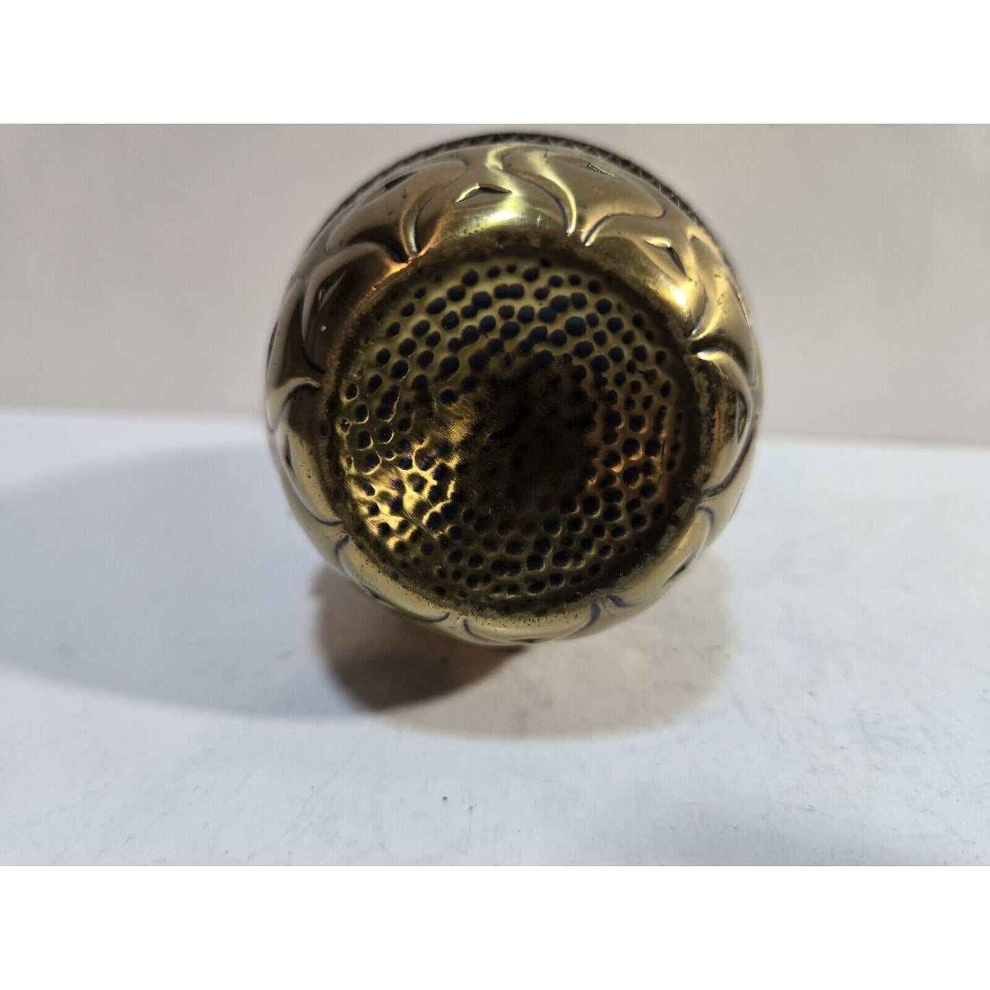 Working Vintage Evans Pineapple Table Gold Tone Lighter 7587/13