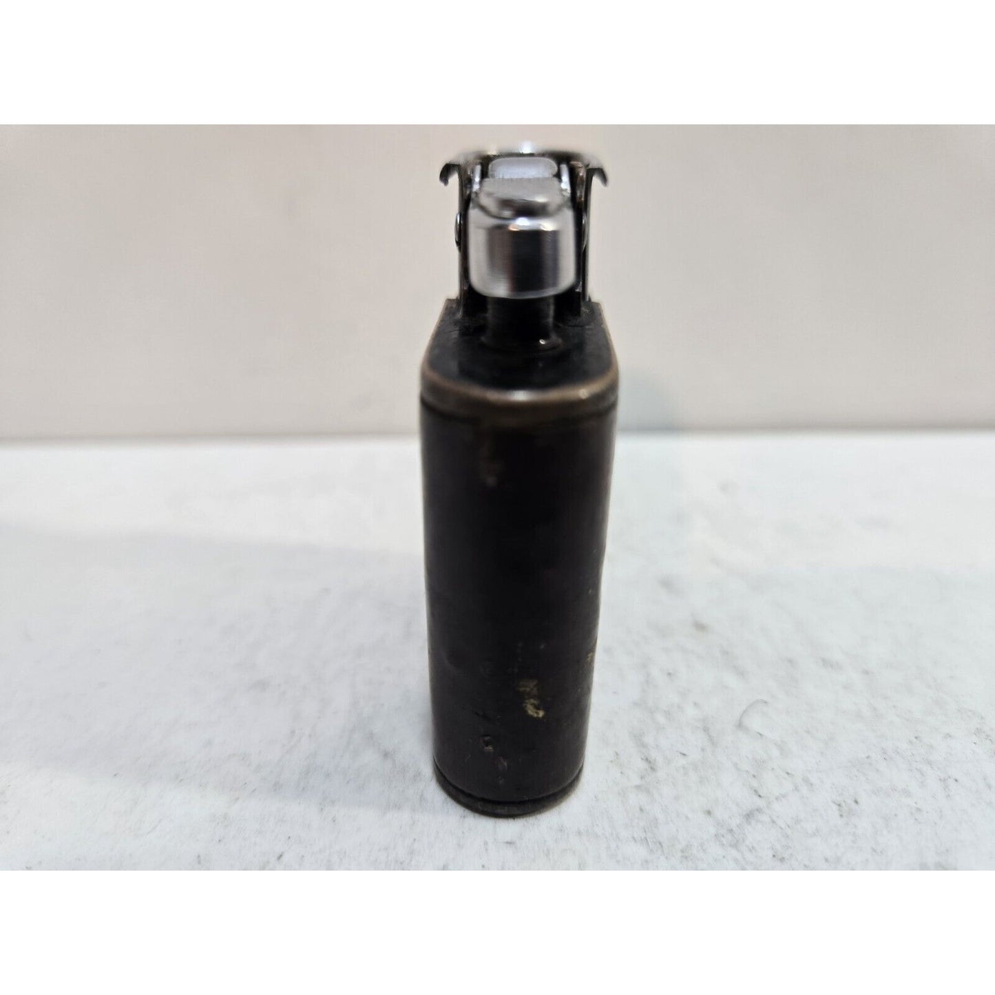 Work WWII VINTAGE BLACK RONSON WHIRLWIND MILITARY LIGHTER, WARTIME 6079 7435/26