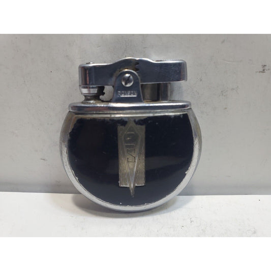 Vintage Working 1930's Ronson Rondette Enamel & Silver Tone Lighter 6439/26