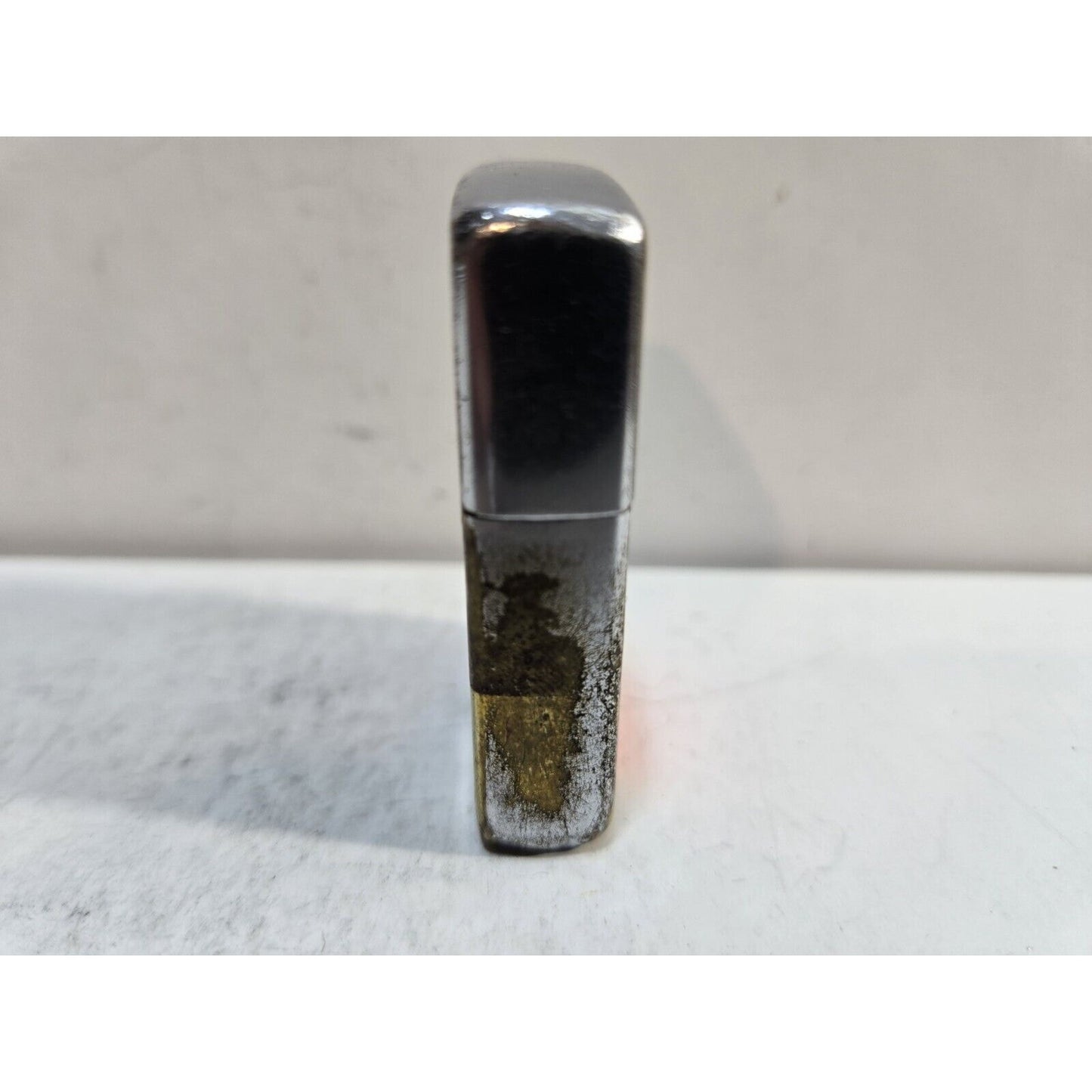 Vintage Zippo Lighter Pat # 2032695 3 Barrel Hinge 7645/33