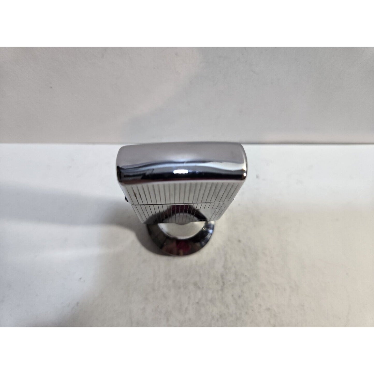 Vintage Working 1991 Zippo Chrome Handilite Table Lighter 7281/13