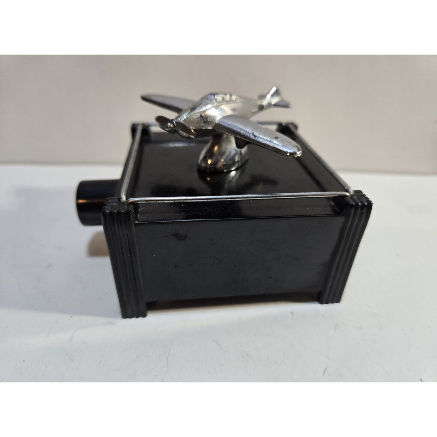 Vintage Dunhill Airplane Silent Flame Table Lighter 7000/40