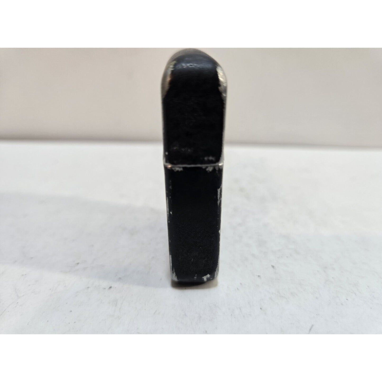 Working Vintage WWII Black Crackle Lighter, Berkeley, 3 barrel hinge 7413/27