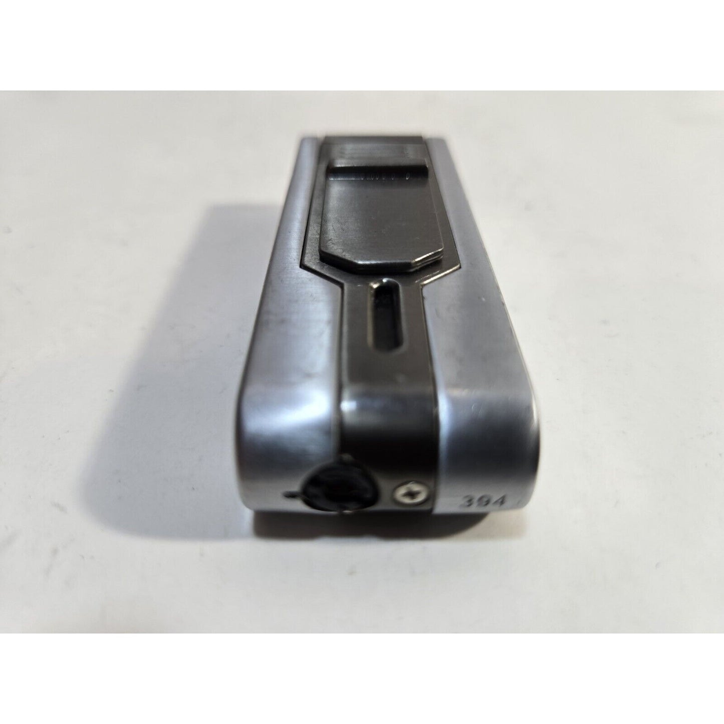 WORKING COLIBRI Dual Flame TORCH Silver, Gray Tone LIGHTER 6918-20/36