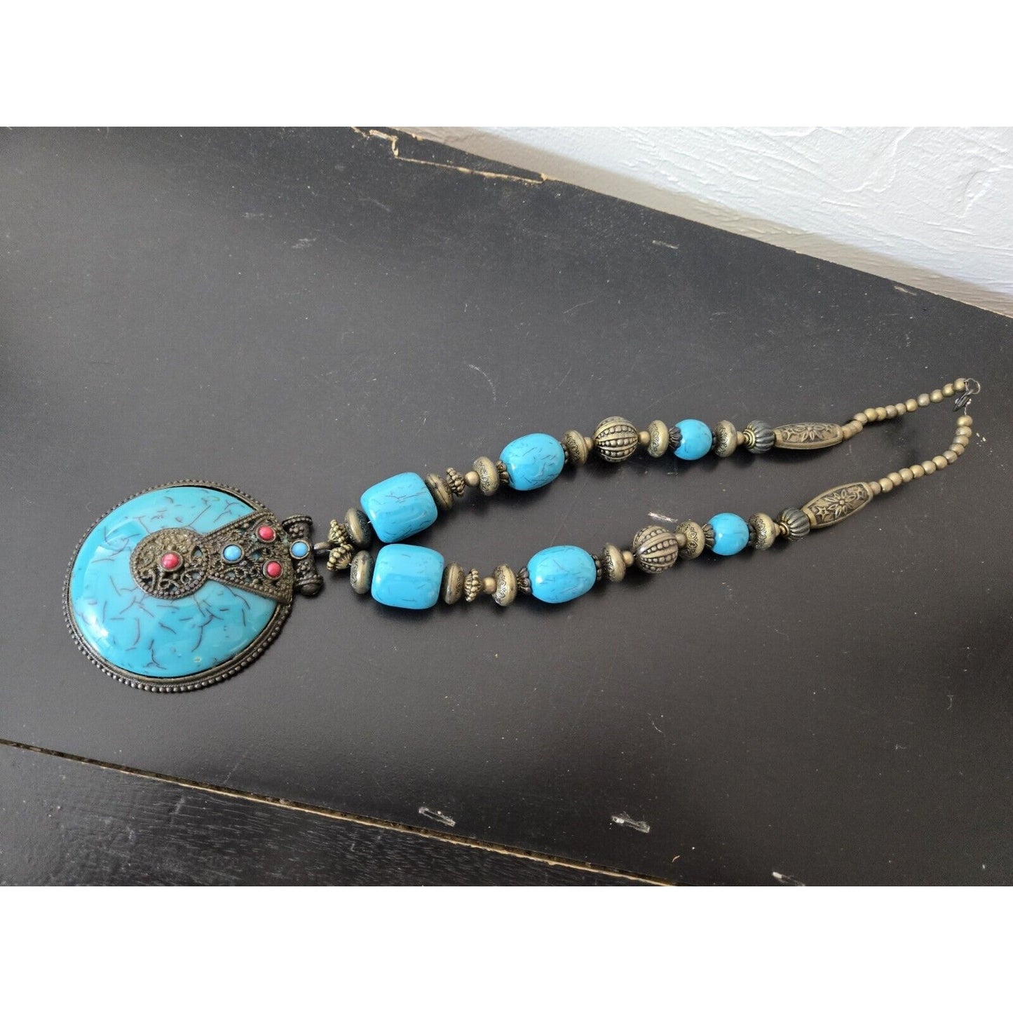 Vintage Custom Jewelry Jem Stones Necklace