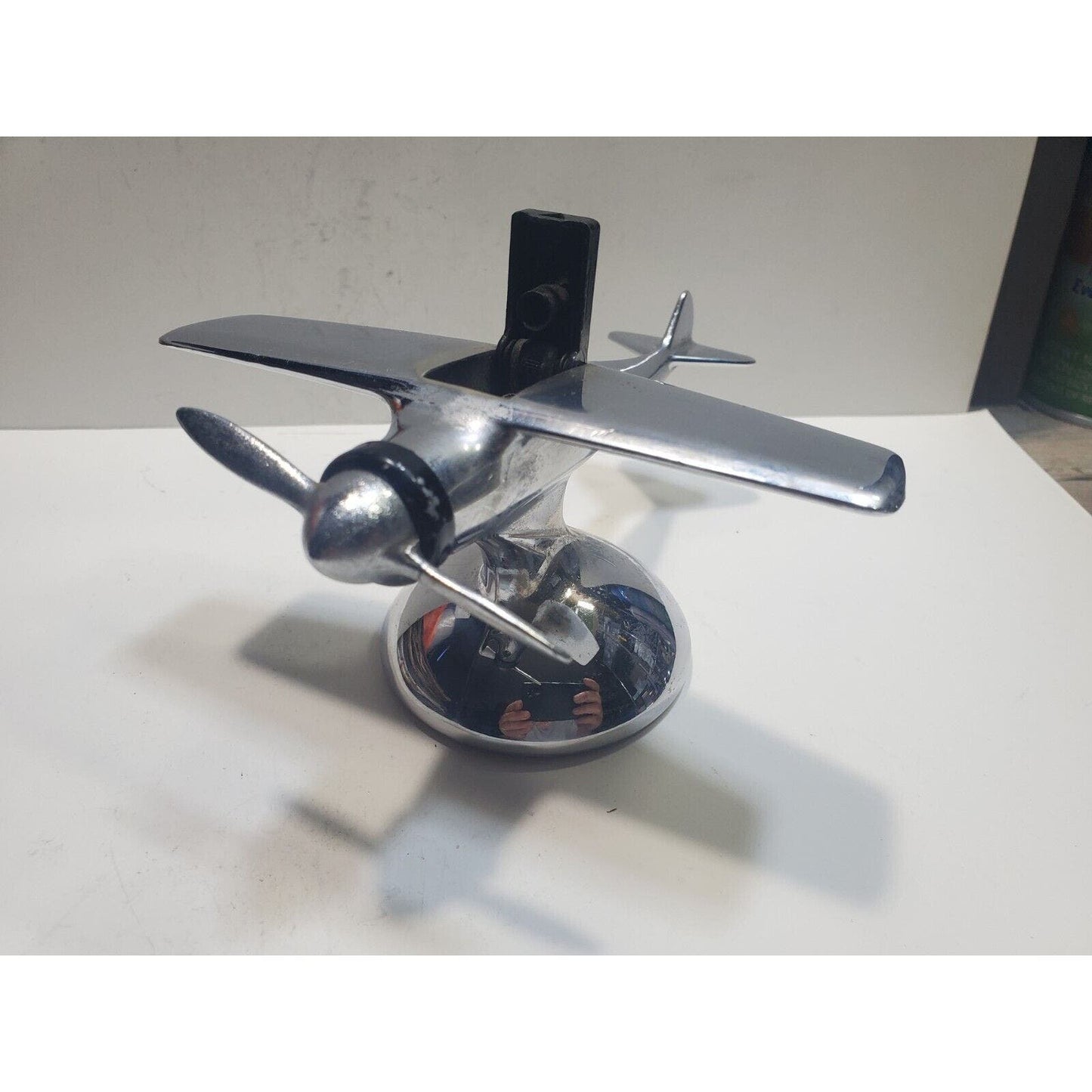 Vintage Hamilton Fighter Plane Aircraft Chrome Table Lighter 6465/40