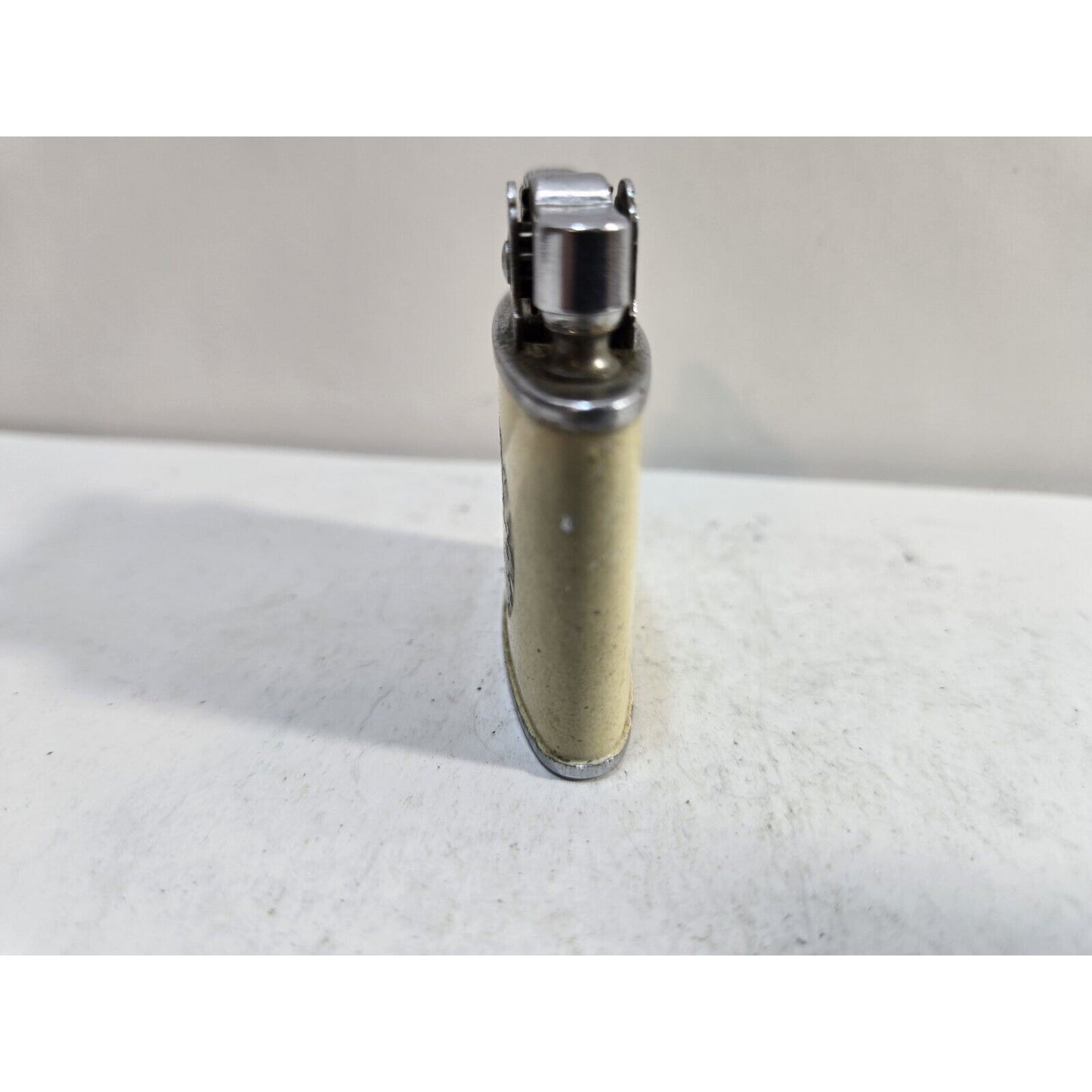 VTG 1950´s WORKING "FINEST TOBACCOS" 2 SIDED MODERNLITE AUTOMATIC LIGHTER JAPAN