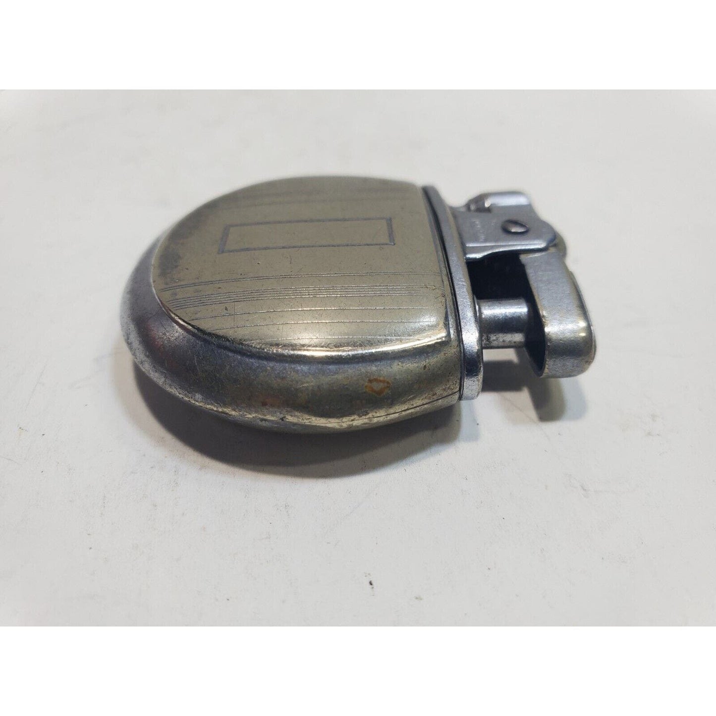 Vintage Working 1930's Ronson Rondette Silver Tone Lighter 6435/26