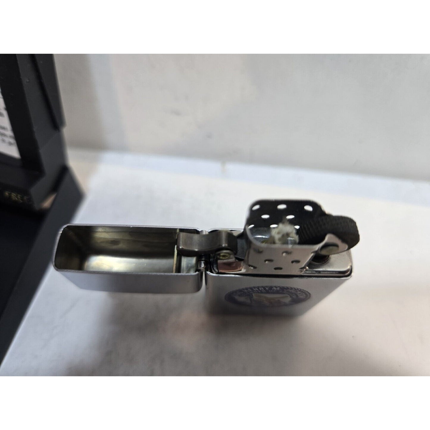 NOS Vintage Working USS HANRY JACKSON SSBN 730 Zippo Lighter Orig Box 7607/24