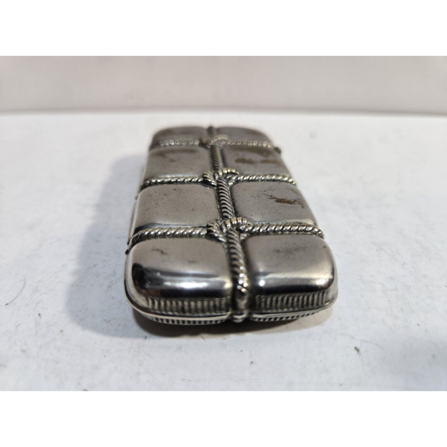 Vintage Ornate Silver Match Safe CASE Vesta Holder 7173/31