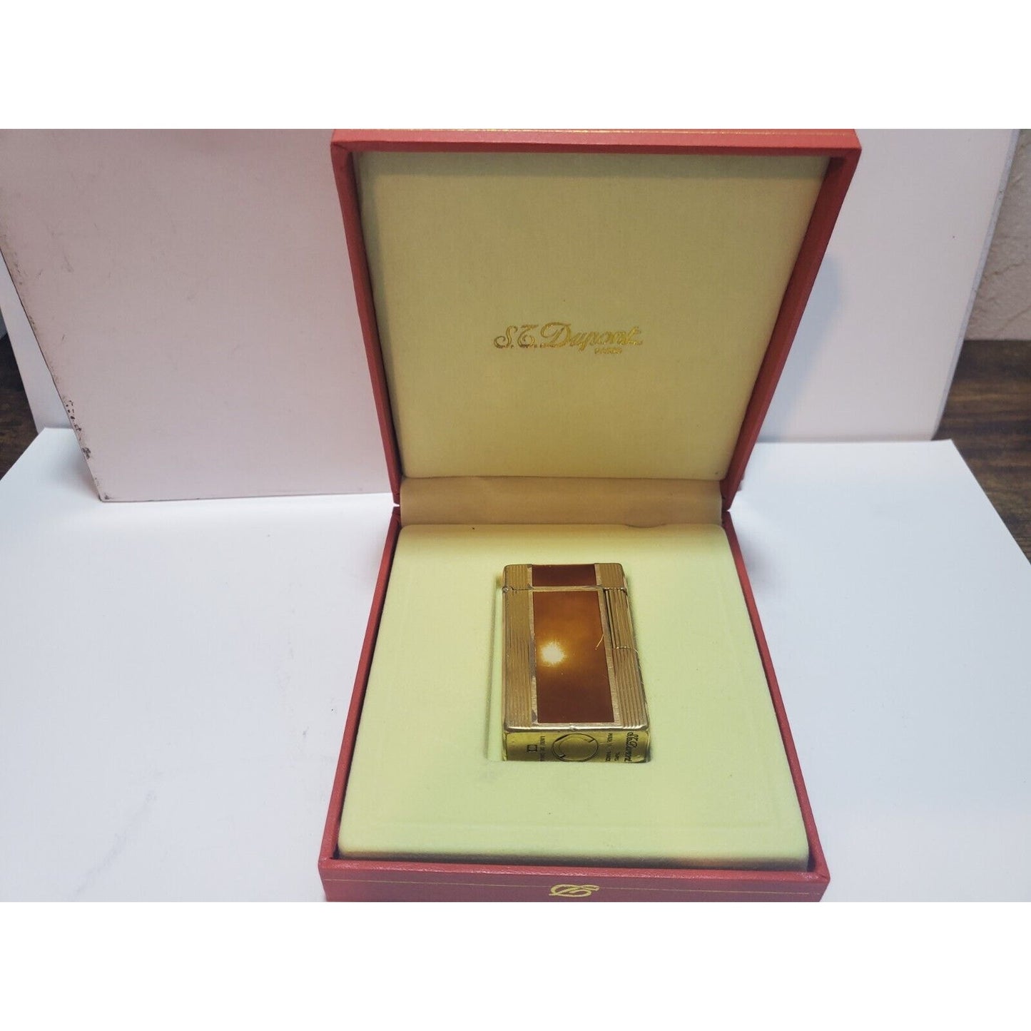 Vintage ST Dupont Lighter, Line 1 Large, Laque De Chine 6888/37