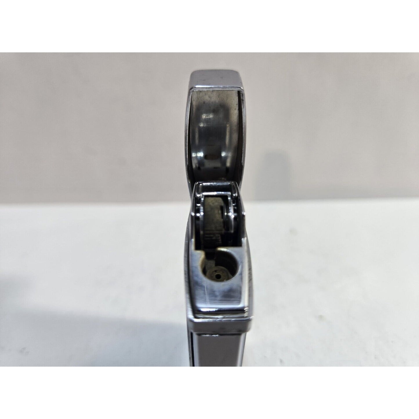 Working COLIBRI Torch & Flint Silver & Blue Tone LIGHTER 6960/36