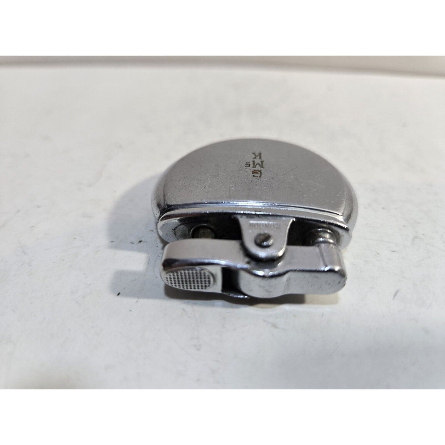 Vintage Working 1930's Ronson Rondette Silver Tone Lighter 7235/26