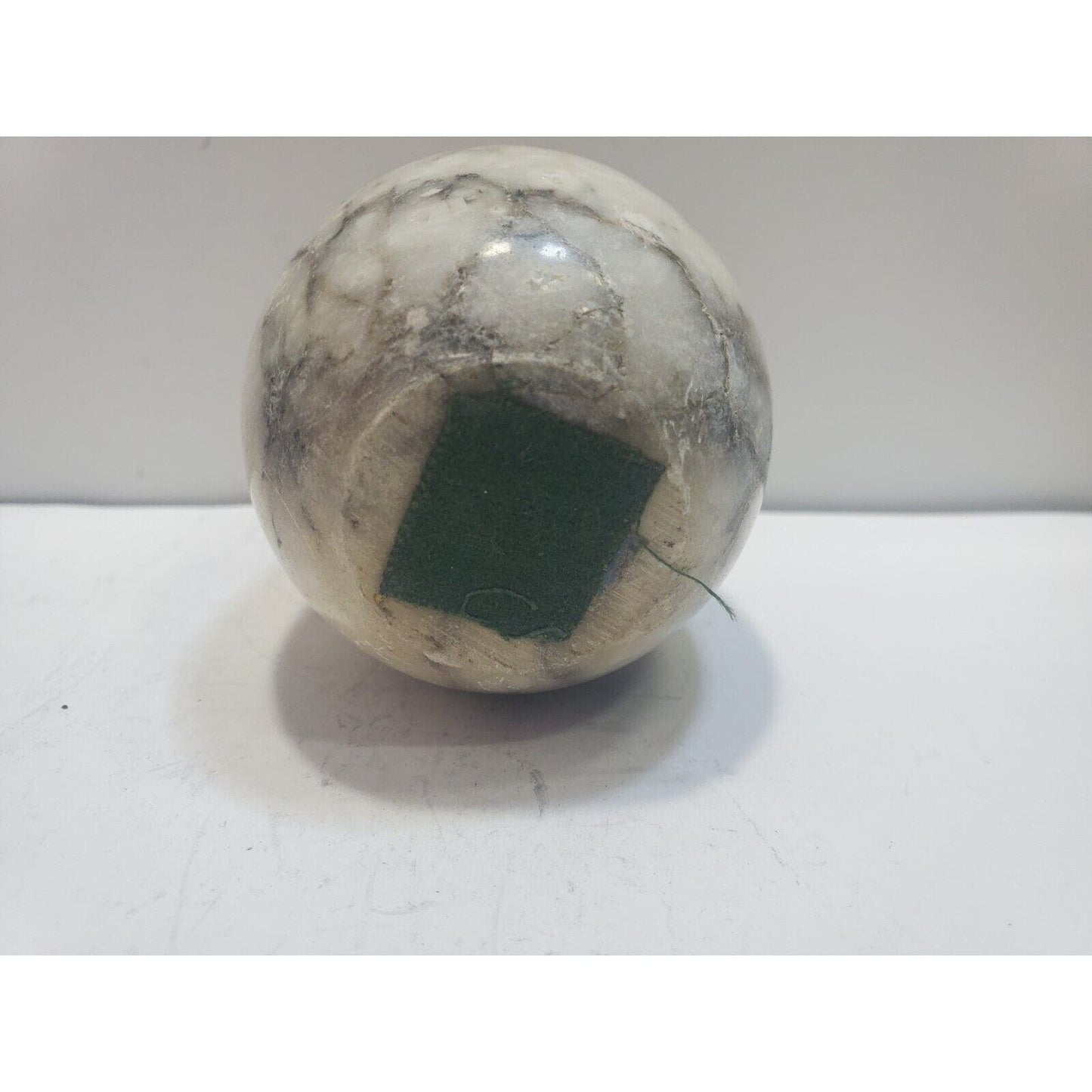 VINTAGE WORKING Brass & MARBLE TABLE LIGHTER 6627/40