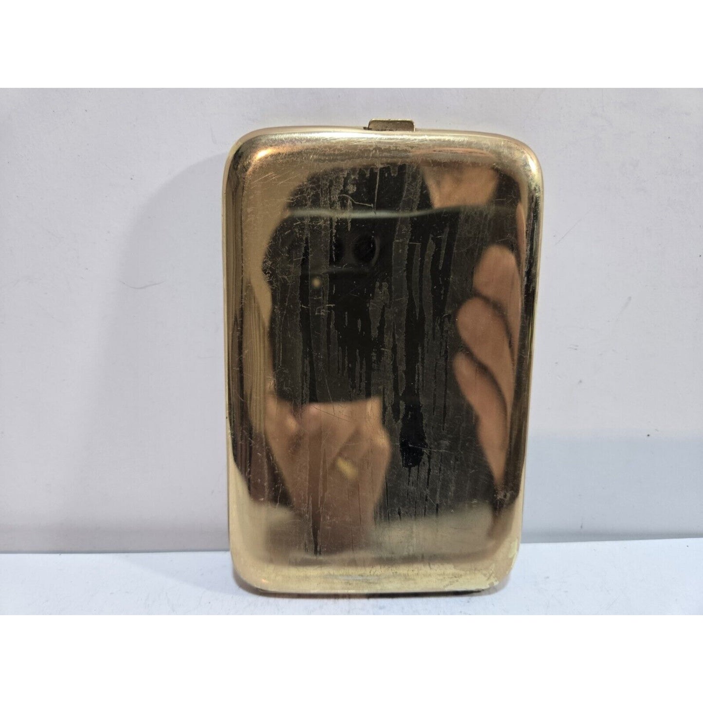 Antique Toledo Gold 24k Damascened 4 3/4 X 3 1/4" Cigarette Case 7700/2