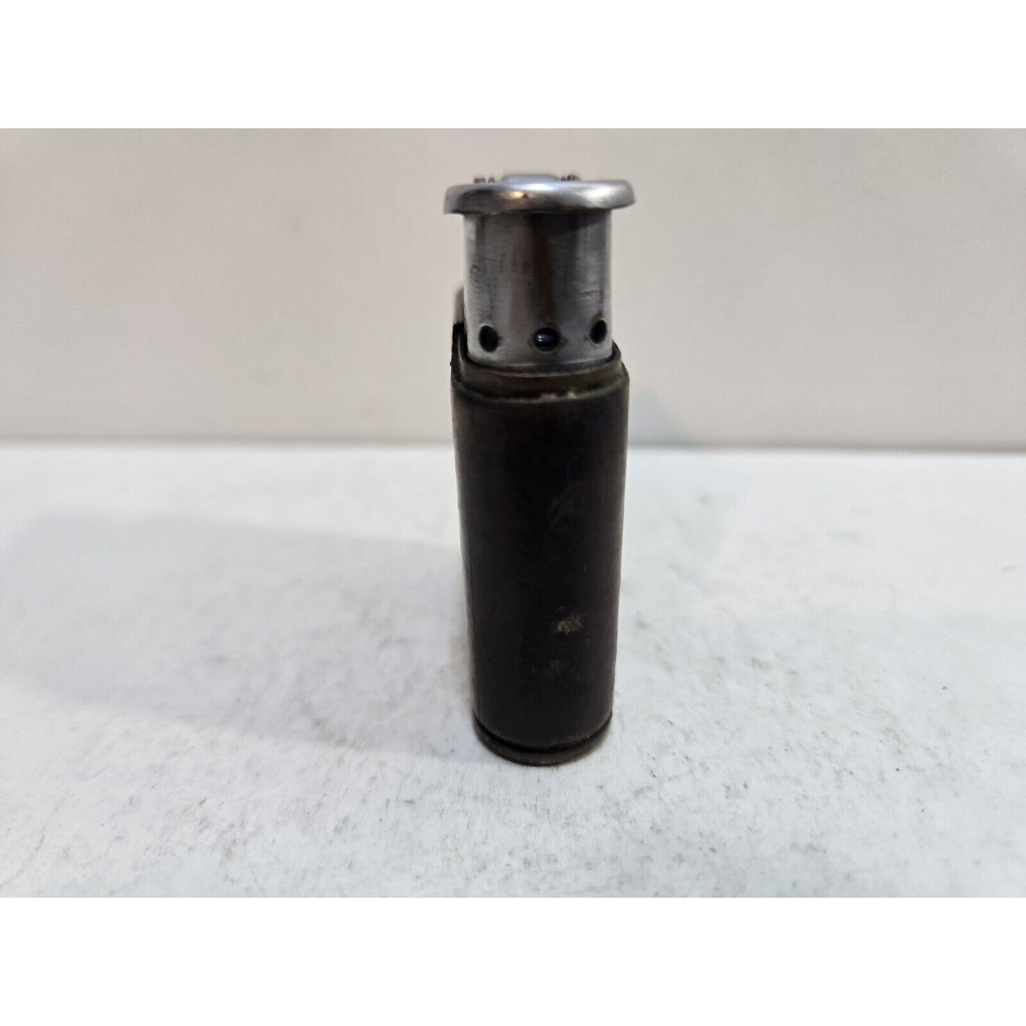 Work WWII VINTAGE BLACK RONSON WHIRLWIND MILITARY LIGHTER, WARTIME 6079 7435/26