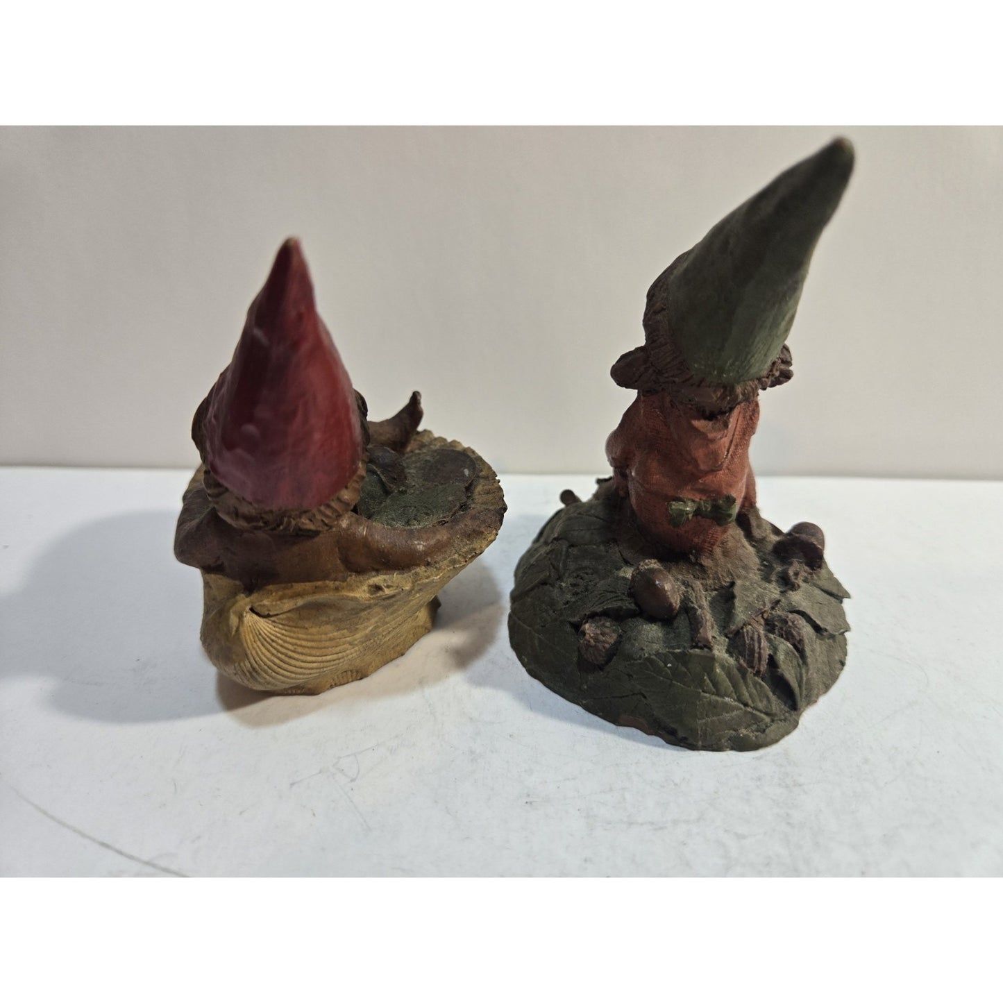 Lot 2 Vintage Tom Clark Gnome Figurines